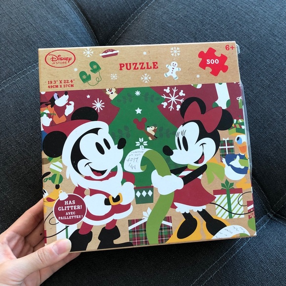 Disney Other - New! 500 piece Disney Christmas theme puzzle